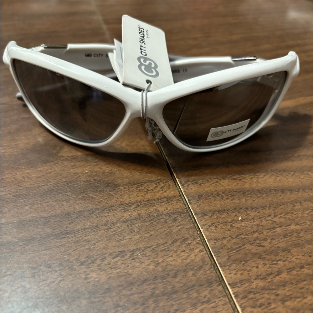 City Shades White Sunglasses - Brand new